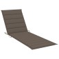 vidaXL 2-Personen-Sonnenliege mit Auflage Grau Akazie Massivholz vidaXL 2-Personen-Sonnenliege mit Auflage Grau Akazie Massivholz