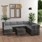 vidaXL 8-tlg. Garten-Sofagarnitur aus Paletten mit Kissen Kiefernholz vidaXL 8-tlg. Garten-Sofagarnitur aus Paletten mit Kissen Kiefernholz