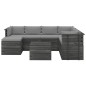 vidaXL 8-tlg. Garten-Sofagarnitur aus Paletten mit Kissen Kiefernholz vidaXL 8-tlg. Garten-Sofagarnitur aus Paletten mit Kissen Kiefernholz