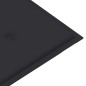 vidaXL Klappbare Gartenbank mit Auflage 118 cm Bambus vidaXL Klappbare Gartenbank mit Auflage 118 cm Bambus
