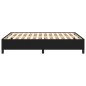 vidaXL Bettgestell Schwarz 140x200 cm Stoff vidaXL Bettgestell Schwarz 140x200 cm Stoff