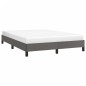 vidaXL Bettgestell Grau 140x200 cm Kunstleder vidaXL Bettgestell Grau 140x200 cm Kunstleder