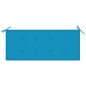 vidaXL Gartenbank mit Auflage 120 cm Bambus vidaXL Gartenbank mit Auflage 120 cm Bambus
