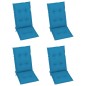 vidaXL Klappbare Gartenstühle 3 Stk. mit Auflagen Massivholz Akazie vidaXL Klappbare Gartenstühle 3 Stk. mit Auflagen Massivholz Akazie