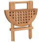 vidaXL 3-tlg. Garten-Essgruppe mit Kissen Klappbar Massivholz Teak vidaXL 3-tlg. Garten-Essgruppe mit Kissen Klappbar Massivholz Teak