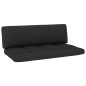 vidaXL Outdoor-Mittelsofa Paletten Imprägniertes Kiefernholz Grau vidaXL Outdoor-Mittelsofa Paletten Imprägniertes Kiefernholz Grau