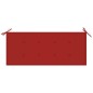 vidaXL Gartenbank mit Auflage 120 cm Massivholz Akazie vidaXL Gartenbank mit Auflage 120 cm Massivholz Akazie