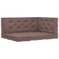 vidaXL Palettenkissen 3-tlg. Taupe Baumwolle vidaXL Palettenkissen 3-tlg. Taupe Baumwolle