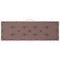 vidaXL Palettenkissen 3-tlg. Taupe Baumwolle vidaXL Palettenkissen 3-tlg. Taupe Baumwolle