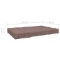 vidaXL Palettenkissen 3-tlg. Taupe Baumwolle vidaXL Palettenkissen 3-tlg. Taupe Baumwolle