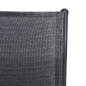 vidaXL 7-tlg. Garten-Essgruppe Stahl Schwarz vidaXL 7-tlg. Garten-Essgruppe Stahl Schwarz