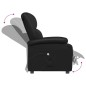 vidaXL Relaxsessel Elektrisch Schwarz Kunstleder vidaXL Relaxsessel Elektrisch Schwarz Kunstleder