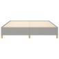 vidaXL Bettgestell ohne Matratze Hellgrau 180x200 cm Stoff vidaXL Bettgestell ohne Matratze Hellgrau 180x200 cm Stoff