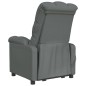 vidaXL Massagesessel Elektrisch Dunkelgrau Stoff vidaXL Massagesessel Elektrisch Dunkelgrau Stoff