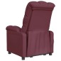 vidaXL Massagesessel Elektrisch Lila Stoff vidaXL Massagesessel Elektrisch Lila Stoff