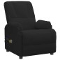 vidaXL Massagesessel Elektrisch Schwarz Wildleder-Optik vidaXL Massagesessel Elektrisch Schwarz Wildleder-Optik