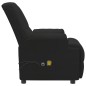 vidaXL Massagesessel Elektrisch Schwarz Wildleder-Optik vidaXL Massagesessel Elektrisch Schwarz Wildleder-Optik