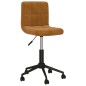 vidaXL Esszimmerstühle 4 Stk. Drehbar Braun Samt vidaXL Esszimmerstühle 4 Stk. Drehbar Braun Samt