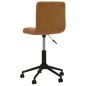 vidaXL Esszimmerstühle 4 Stk. Drehbar Braun Samt vidaXL Esszimmerstühle 4 Stk. Drehbar Braun Samt