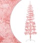 vidaXL Künstlicher Halb-Weihnachtsbaum mit Ständer Schlank Rosa 120 cm vidaXL Künstlicher Halb-Weihnachtsbaum mit Ständer Schlank Rosa 120 cm