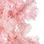 vidaXL Künstlicher Halb-Weihnachtsbaum mit Ständer Schlank Rosa 120 cm vidaXL Künstlicher Halb-Weihnachtsbaum mit Ständer Schlank Rosa 120 cm