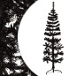 vidaXL Künstlicher Halb-Weihnachtsbaum Ständer Schlank Schwarz 120 cm vidaXL Künstlicher Halb-Weihnachtsbaum Ständer Schlank Schwarz 120 cm