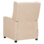 vidaXL Massagesessel mit Aufstehhilfe Creme Stoff vidaXL Massagesessel mit Aufstehhilfe Creme Stoff