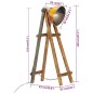 vidaXL Stehlampe Mehrfarbig E27 Massivholz Mango vidaXL Stehlampe Mehrfarbig E27 Massivholz Mango