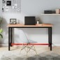 vidaXL Werkbankplatte 150x55x2,5 cm Massivholz Buche vidaXL Werkbankplatte 150x55x2,5 cm Massivholz Buche