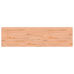 vidaXL Werkbankplatte 200x55x2,5 cm Massivholz Buche