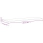 vidaXL Werkbankplatte 200x55x2,5 cm Massivholz Buche vidaXL Werkbankplatte 200x55x2,5 cm Massivholz Buche