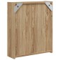 vidaXL Spiegelschrank mit LED-Beleuchtung Eichenoptik 45x13x52 cm vidaXL Spiegelschrank mit LED-Beleuchtung Eichenoptik 45x13x52 cm