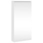 vidaXL Eck-Spiegelschrank Weiß 30x24x60 cm vidaXL Eck-Spiegelschrank Weiß 30x24x60 cm