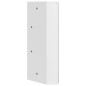 vidaXL Eck-Spiegelschrank Weiß 30x24x60 cm vidaXL Eck-Spiegelschrank Weiß 30x24x60 cm