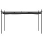 vidaXL Pergola mit Schiebedach Anthrazit 395x292x230 cm vidaXL Pergola mit Schiebedach Anthrazit 395x292x230 cm