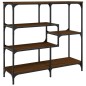 vidaXL Konsolentisch Braun Eichen-Optik 103x32x95 cm Holzwerkstoff vidaXL Konsolentisch Braun Eichen-Optik 103x32x95 cm Holzwerkstoff