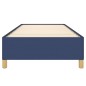 vidaXL Bettgestell Blau 100x200 cm Stoff vidaXL Bettgestell Blau 100x200 cm Stoff