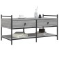 vidaXL Couchtisch Grau Sonoma 99x50x50 cm Holzwerkstoff vidaXL Couchtisch Grau Sonoma 99x50x50 cm Holzwerkstoff