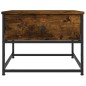 vidaXL Couchtisch Räuchereiche 51x51x40 cm Holzwerkstoff vidaXL Couchtisch Räuchereiche 51x51x40 cm Holzwerkstoff