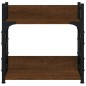 vidaXL Druckerständer 2 Ablagen Braun Eichen-Optik 40x20x40 cm vidaXL Druckerständer 2 Ablagen Braun Eichen-Optik 40x20x40 cm