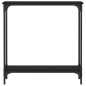 vidaXL Konsolentisch Schwarz 75x22,5x75 cm Holzwerkstoff vidaXL Konsolentisch Schwarz 75x22,5x75 cm Holzwerkstoff