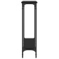 vidaXL Konsolentisch Schwarz 75x22,5x75 cm Holzwerkstoff vidaXL Konsolentisch Schwarz 75x22,5x75 cm Holzwerkstoff