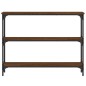vidaXL Konsolentisch Braun Eichen-Optik 100x22,5x75 cm Holzwerkstoff vidaXL Konsolentisch Braun Eichen-Optik 100x22,5x75 cm Holzwerkstoff