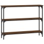 vidaXL Konsolentisch Braun Eichen-Optik 100x22,5x75 cm Holzwerkstoff vidaXL Konsolentisch Braun Eichen-Optik 100x22,5x75 cm Holzwerkstoff