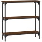 vidaXL Konsolentisch Braun Eichen-Optik 75x22,5x75 cm Holzwerkstoff vidaXL Konsolentisch Braun Eichen-Optik 75x22,5x75 cm Holzwerkstoff
