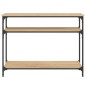 vidaXL Konsolentisch Sonoma-Eiche 100x29x75 cm Holzwerkstoff vidaXL Konsolentisch Sonoma-Eiche 100x29x75 cm Holzwerkstoff