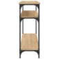 vidaXL Konsolentisch Sonoma-Eiche 100x29x75 cm Holzwerkstoff vidaXL Konsolentisch Sonoma-Eiche 100x29x75 cm Holzwerkstoff