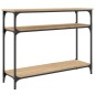 vidaXL Konsolentisch Sonoma-Eiche 100x29x75 cm Holzwerkstoff vidaXL Konsolentisch Sonoma-Eiche 100x29x75 cm Holzwerkstoff