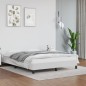 vidaXL Bettgestell Weiß 140x190 cm Kunstleder vidaXL Bettgestell Weiß 140x190 cm Kunstleder