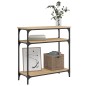 vidaXL Konsolentisch Sonoma-Eiche 75x29x75 cm Holzwerkstoff vidaXL Konsolentisch Sonoma-Eiche 75x29x75 cm Holzwerkstoff